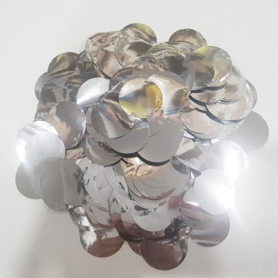 Metallic Silver Confetti Singapore