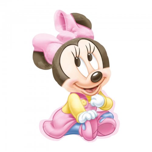 Baby Minnie Mouse Super Shape Mylar Balloon