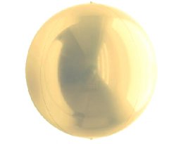 White Gold ORBZ Foil Balloon
