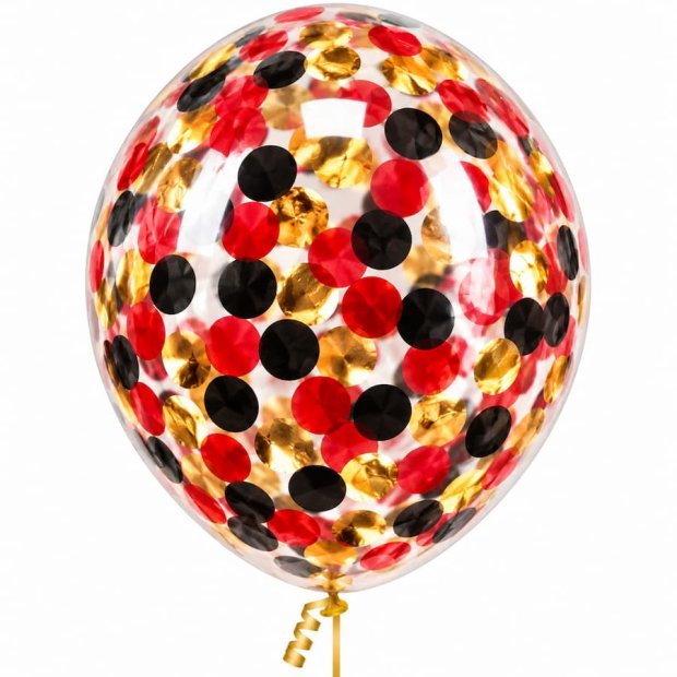 Confetti Royal Celebration Helium Latex Balloon Singapore