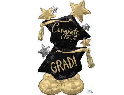 Congrats Grad Airloonz Decoration Balloon Set Singapore