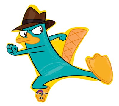 Phineas and Ferb Super Shape Mylar Balloon Singapore