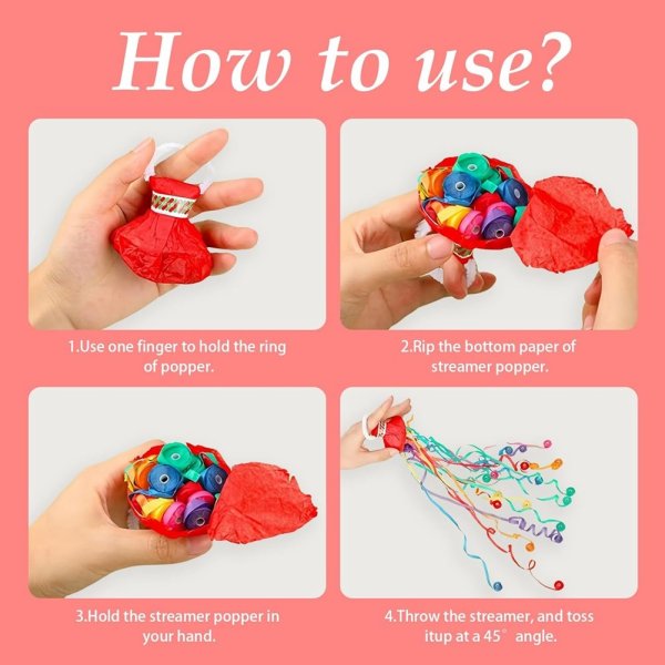 Mess Free Finger Streamer Singapore