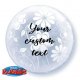 Personalised Floral Patterns All Around Bubble Balloon