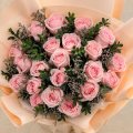 Sweet Romance Pink Roses Singapore