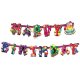 Happy Birthday Food Party Jointed Banner