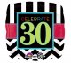 Celebrate 30 square shape Mylar Balloon