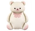 Party Cream Bear Super Shape Mylar Balloon Singapore