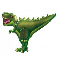 Dinosaur Green Trex Super Shape Mylar Balloon