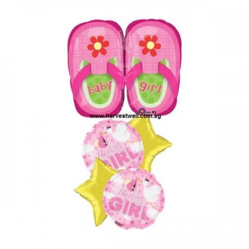 Baby Girl(Shoes) Balloon Package