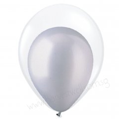 Silver Balloon IN Balloon