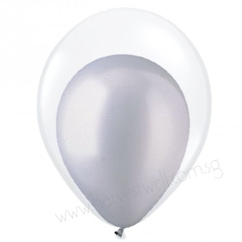 Silver Balloon IN Balloon