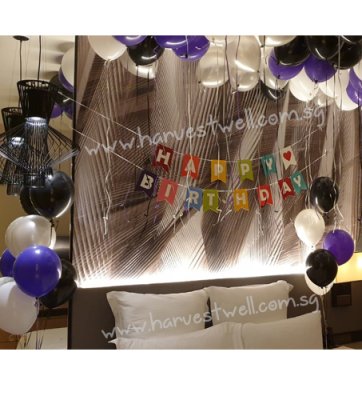 Joyous Bedroom Balloon Decoration Package Singapore