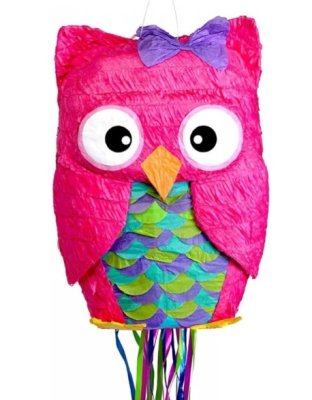 Cute OWL Pull String Pinata Singapore