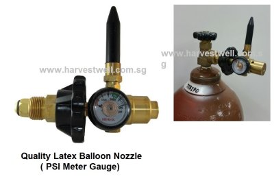 Helium Tank Latex Balloon Nozzle Singapore