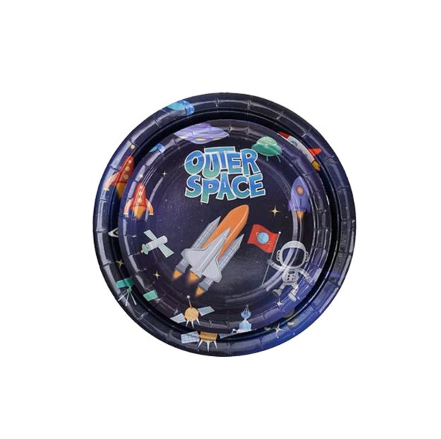 Outer Space 7'' Paper Plate Singapore