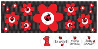 LADYBUG PERSONALIZE GIANT BANNER Singapore