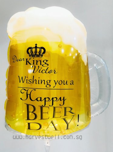 Beer Mug Customised Balloon