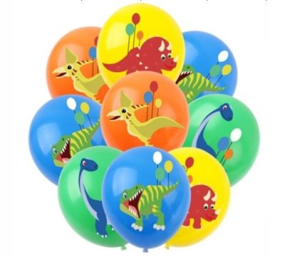 Dinosaurs Party Helium Latex Balloon Singapore