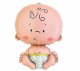 Welcome Baby Super Shape Mylar Balloon