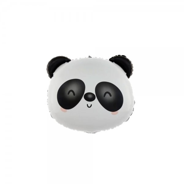 Panda Face Super Shape Mylar Balloon