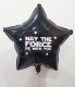 Customised May The Force Be With You Foil Balloon