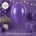 Purple Colour Helium Latex Balloon Singapore
