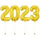 New Year 2023 Megaloon Gold Foil Balloon