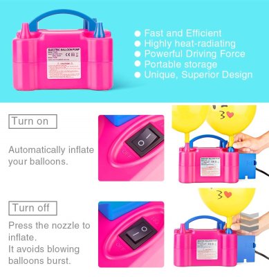 Electronic Balloon Duo Fast Speed Pump Singapore