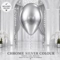 Chrome Silver Helium Latex Balloon Singapore