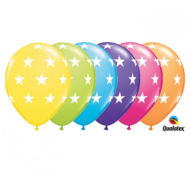 Big Star Tropical Helium Latex Balloons