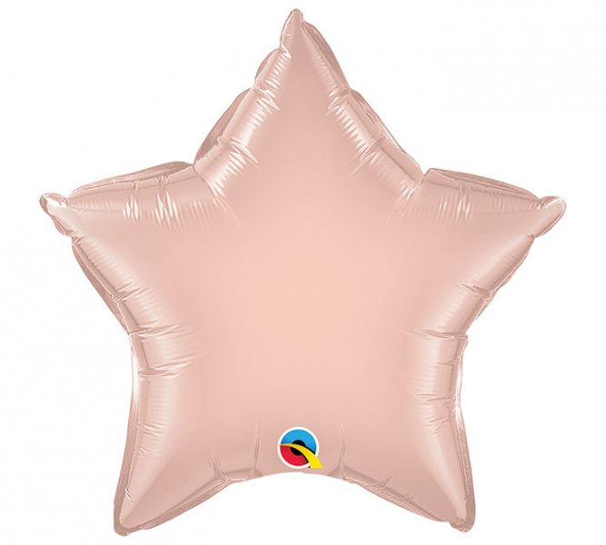 Rose Gold Star Shape Mylar Balloon