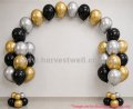 Helium Balloon Column with String Arch Singapore