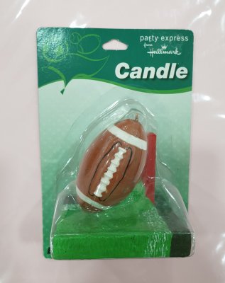American Football Shape Molded Candle Singapore
