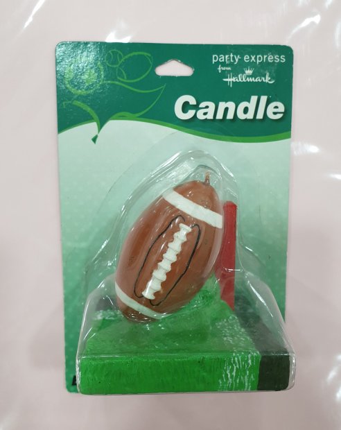 American Football Shape Molded Candle Singapore