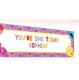 Sesame Street Personalize Giant Sign Banner Kit
