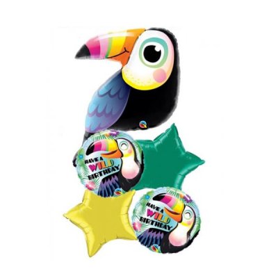 Have A Wild Toucan Birthday Balloon Package Singapore