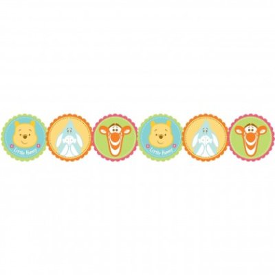 Winnie The Pooh Birthday Printed Garland Singapore