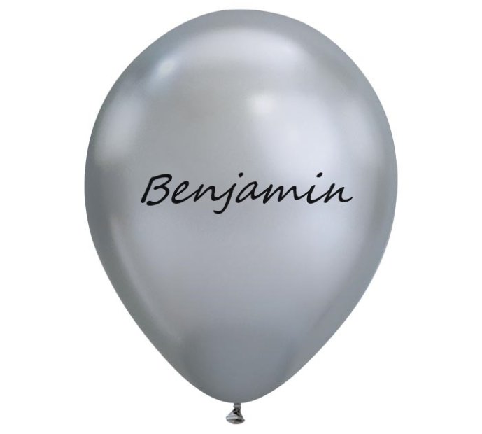 Print Name On Latex Balloon Singapore