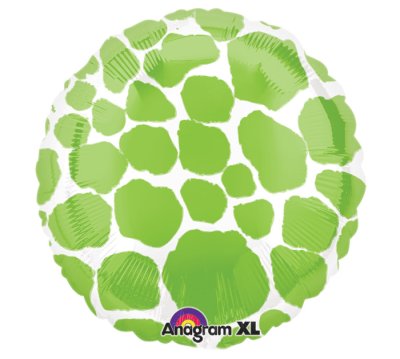 Kiwi Giraffe Print Mylar Balloon Singapore