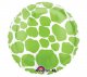 Kiwi Giraffe Print Mylar Balloon