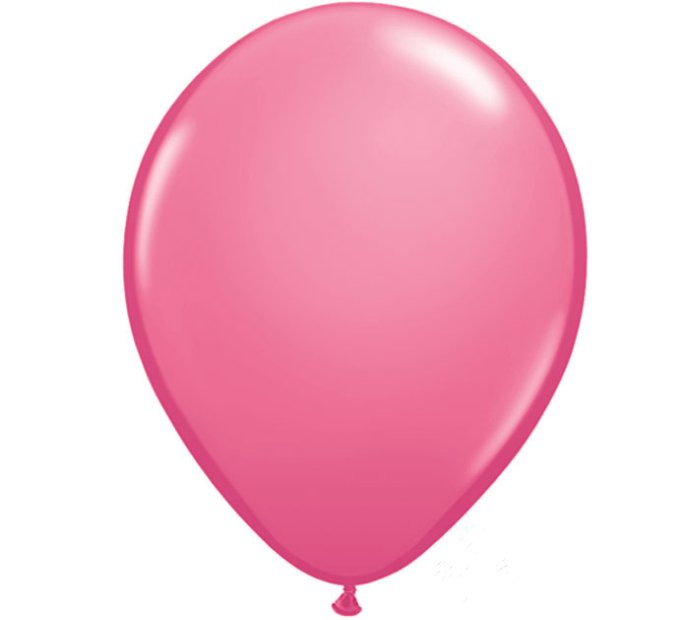 Rose Colour Helium Latex Balloon Singapore