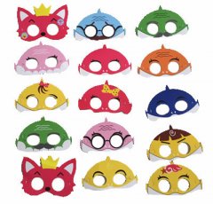 Baby Shark Party Mask
