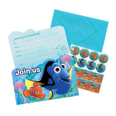 Disney Finding Dory Invitations Singapore