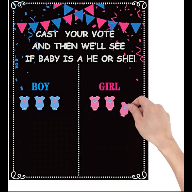 Gender Reveal Boy Or Girl Game Banner Singapore