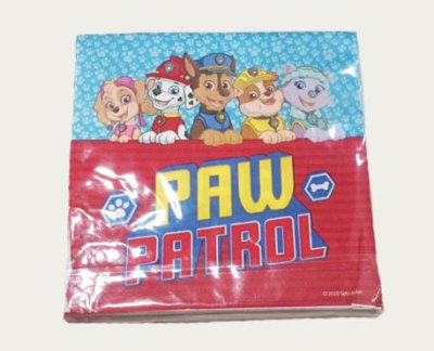 Paw Patrol Beverage Napkins Singapore