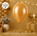 Metallic Gold Colour Helium Latex Balloon Singapore
