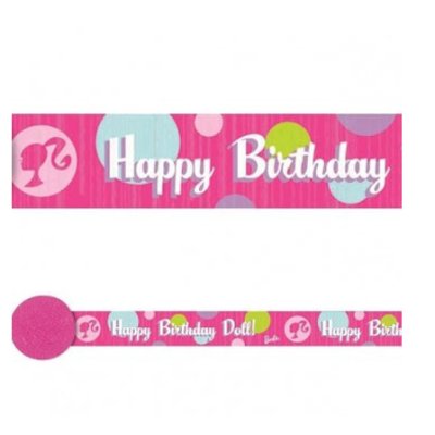 Barbie Doll Crepe Streamer Singapore