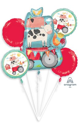 Barnyard Theme Balloon Bouquet Singapore