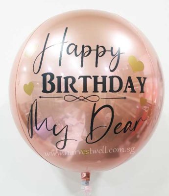 Customize Dear Birthday Orbz Singapore